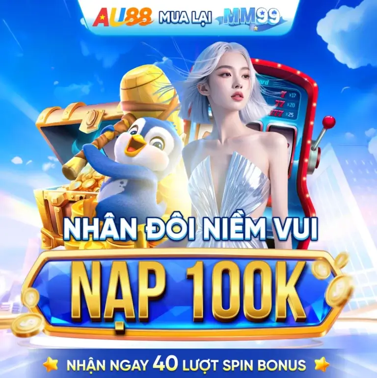MM99 nạp 100k nhận ngay 40 lượt spin bonus
